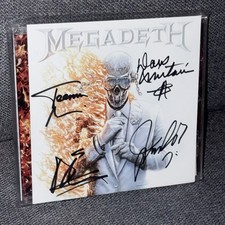 SIGNED CD - Megadeth Self Titled - Autographe...