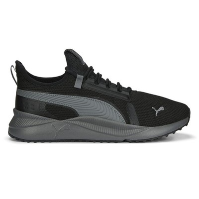 PUMA Pacer Future Street Knit Lace Up  Mens Black Sneakers Casual Shoes 39113202