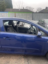 Vauxhall Corsa D Door Drivers Offside Front Ultra Blue Z21B 3 Door 2006-14 SV56