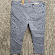 Levis XX Chino Standard Taper Stretch Mens Pants 48x29 Blue NWT