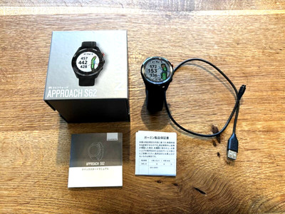 EX+++ Garmin Approach S62 BLACK Golf GPS Watch Smartwatch