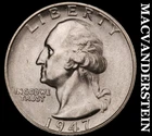 1947-S Washington Quarter- Lustrous Choice Gem Brilliant Uncirculated #i6247