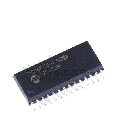 10 Piece Set PIC16F73-I/So ITER F73 SOIC-28 8-Bit Microcontroller Chip IC