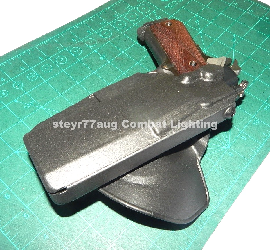 Safariland 7378-53-411 RH Belt Paddle Thumb Break Holster Colt 5" 1911 & Similar - Image 3 of 4