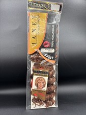 Janet Collection 100% Human Hair New Deep WVG 8” Curly F2/27S/350 NEW