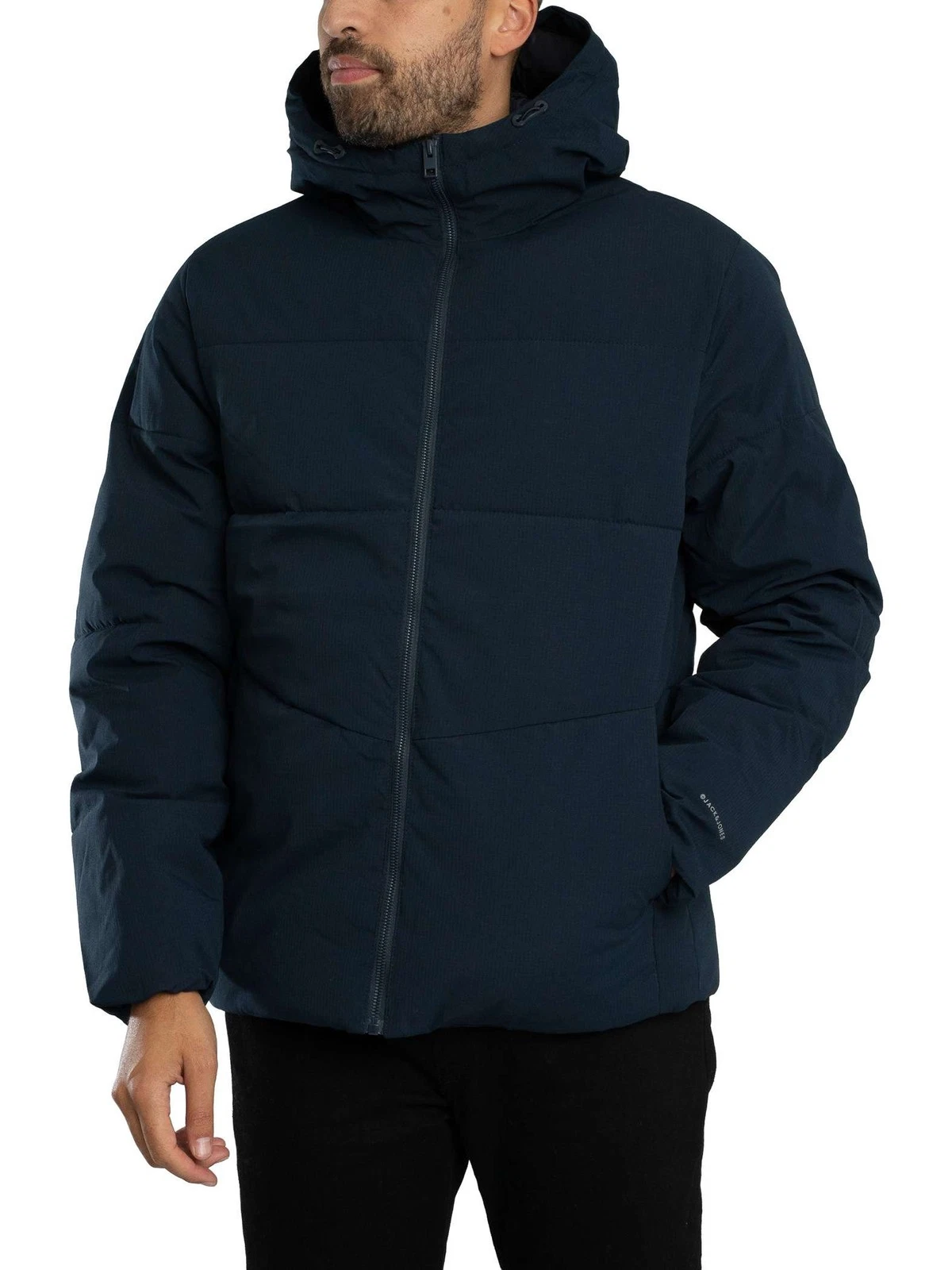 Jack & Jones Men's Global Puffer Jacket, Blue