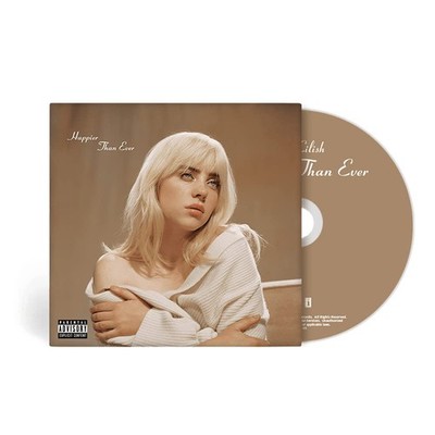 EILISH,BILLIE HAPPIER THAN EVER X CD