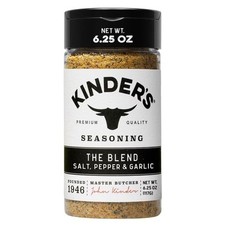 Kinders The Blend Seasoning Salt Pepper Garlic 6.25 oz 1 or 2 Pack