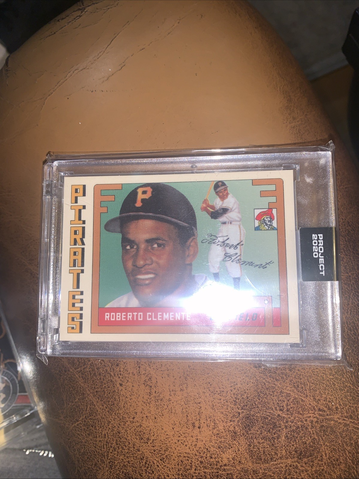 2020 Topps Project 2020 - 1955 Topps Roberto Clemente #45 Grotesk /1910