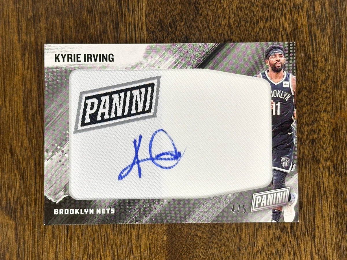 Panini Kyrie Irving Basketball Autographed Sports Trading Panini Kyrie Irving Basketball Autographed Sports Trading