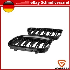 Kühlergrill Frontgrill Passend für BMW 3er Touring E91 LCI 08-12 Glanz Schwarz