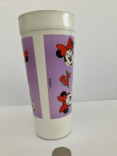 Vintage Disney Minnie Mouse Plastic Collectable Cup By Eros Products London - 第 3/14 張圖片
