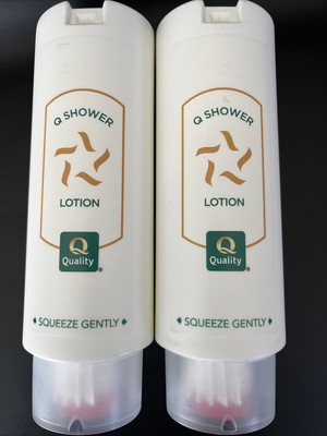 2 Bottles Of Quality Q Shower Lotion Smart Care 360mL