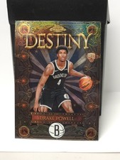 2025 Topps Chrome Basketball Destiny Insert Drake Powell RC #D-18