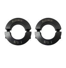 Shaft Collar Bore 1-1/8'' Double Split Black Oxide Set Screw Durable Shaft Co...