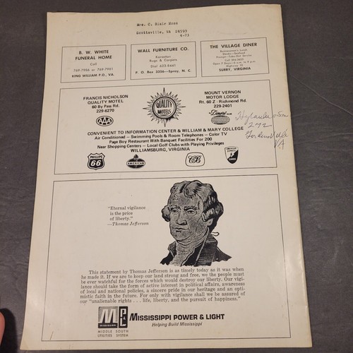 UDC United Daughters Of The Confederacy Civil War Magazine Vol.XXXV July 1972 #7 - Picture 4 of 18