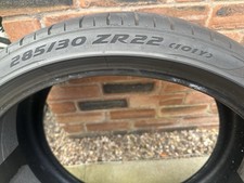 Pirelli P Zero 285/30/22ZR 101 Y XL Part Worn Tyre 4/4.5 Mm X 4
