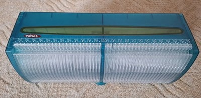 Ednet CD Jukebox 100 DVD Organizer Aufbewahrung Box Ständer Regal für 100 CD's 