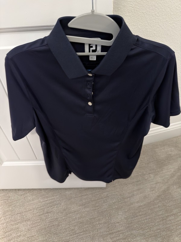 Footjoy Golf Shirt. Women’s Large. Blue.