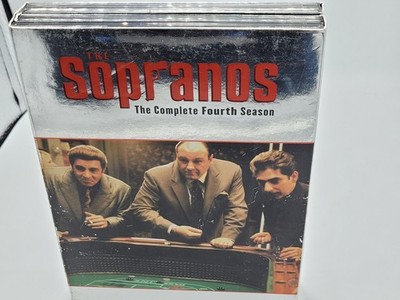 Sopranos Season 4 DVD Complete Fourth Series HBO Mob Drama James Gandolfini