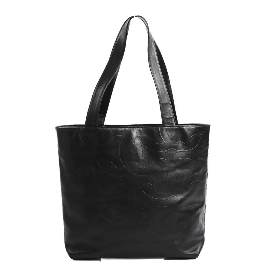 CHANEL Vintage Black Tote Bag for Women