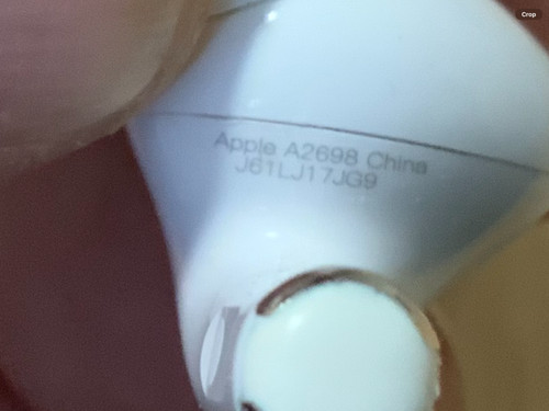 Apple AirPods Pro 2nd Gen. A2698 USB RIGHT SIDE ONLY