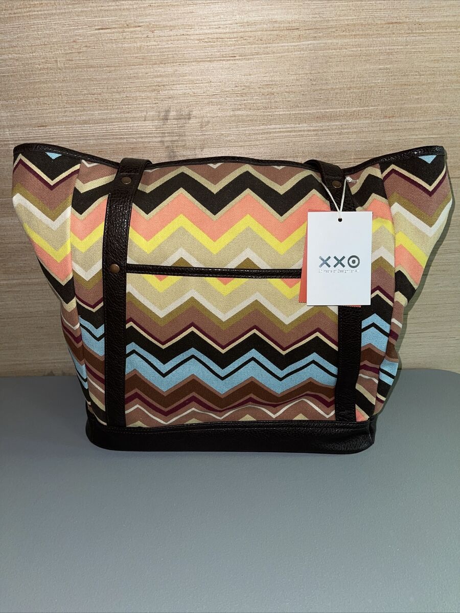 Missoni Target 20th Anniversary Exclusive Canvas Tote Zig Zag Bag Purse  Magnet