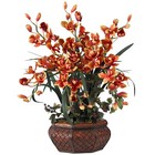 Nearly Natural Orchid 100% Silk Floral Décor