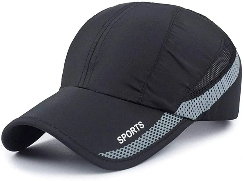 Quick Dry Cap Lightweight Running Hats Outdoor AiryMesh Adjustable UV Protection