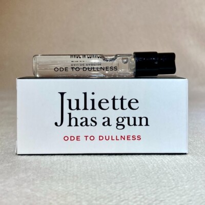 Juliette Has A Gun Ode to Dullness Eau de Parfum Sample Spray .057oz, 1.7ml NIB