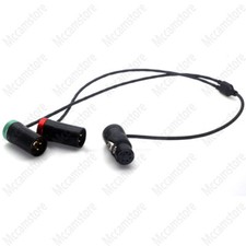 XLR 5 pin female to double 3 pin male Low-Profile Stereo XLR "Y" cable