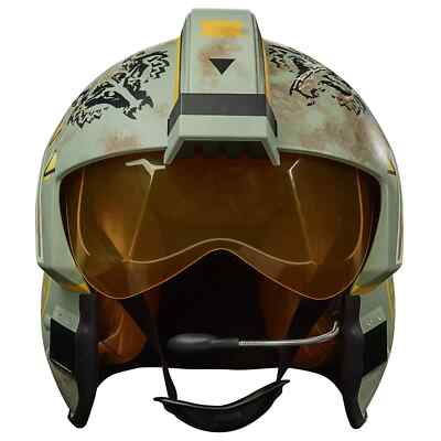 DHL STAR WARS THE BLACK SERIES MANDALORIAN TRAPPER WOLF HELMET X WING PILOT rare