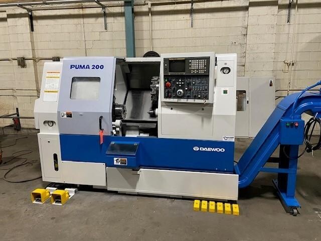 Daewoo Puma 200 C CNC Lathe Used | eBay