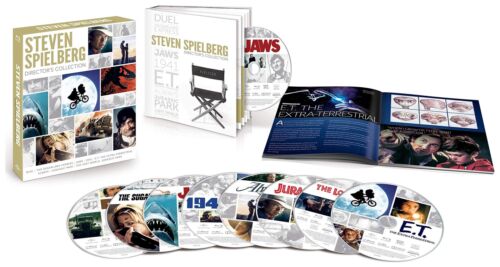 Steven Spielberg Director's Collection (Jaws / E.T. The Extra-Terrestr (Blu-ray) - Afbeelding 1 van 4