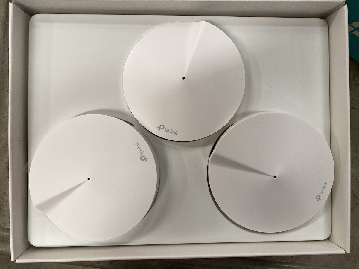 OPEN BOX 3-Pack TP-Link Deco M5 Router AC1300 Whole Home Wi-Fi