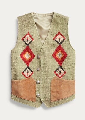 RRL JACQUARD VEST L ラルフローレン RRL JACQUARD VEST L ラルフローレン