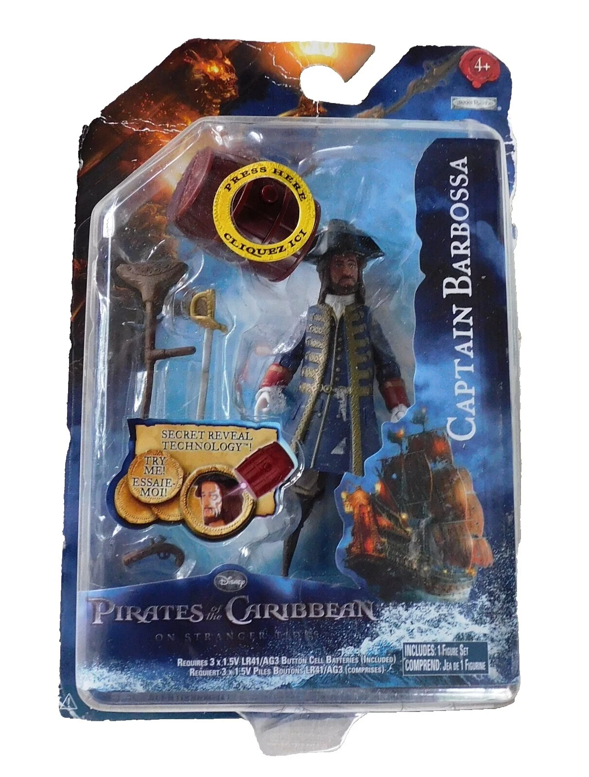 Figuras de acción de plástico pirata