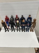 Lote de 11 figuras de acción parlantes Marvel Avengers de 12 pulgadas