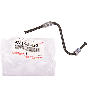 Genuine Toyota Front Right Brake Caliper Hard Line Tube 47314