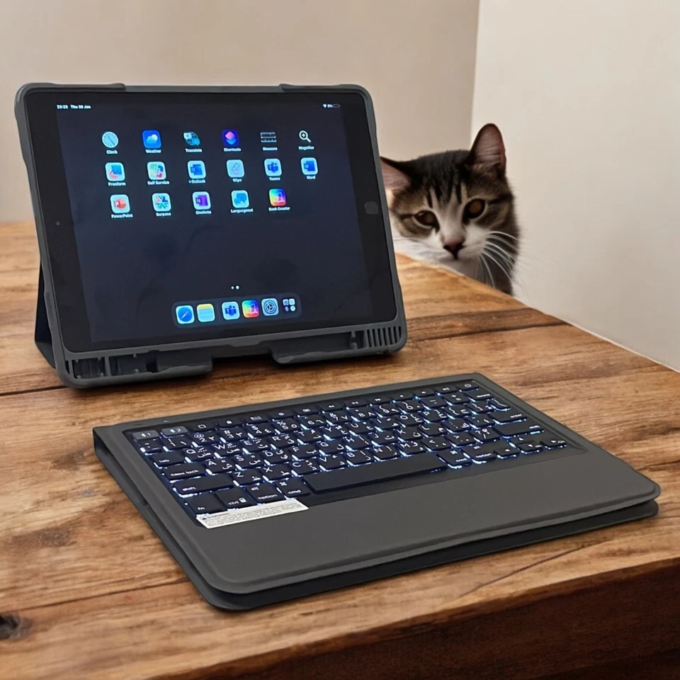 Universal Wireless Bluetooth Keyboard For iPad Laptop PC Computer Tablet MacBook - Image 4 of 4