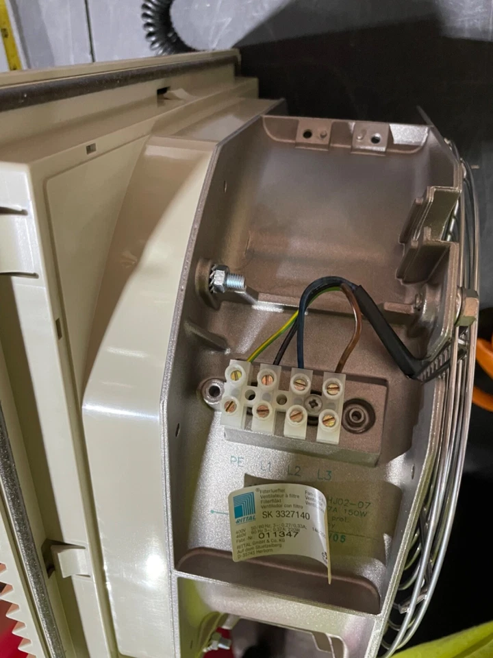 Unidad de ventilador y filtro Rittal SK3327140 nuevo/OB Foto 4 de 4