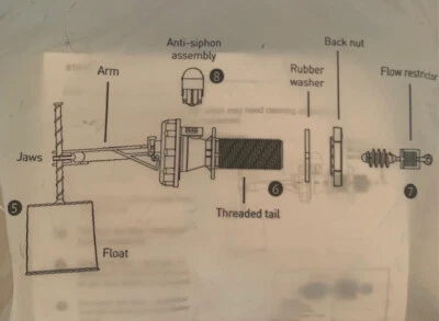 AUTOMATIC SIDE ENTRY WATER LEVELLER VALVE FOR CERTIKIN POOL WATER TOP UP DEVICE