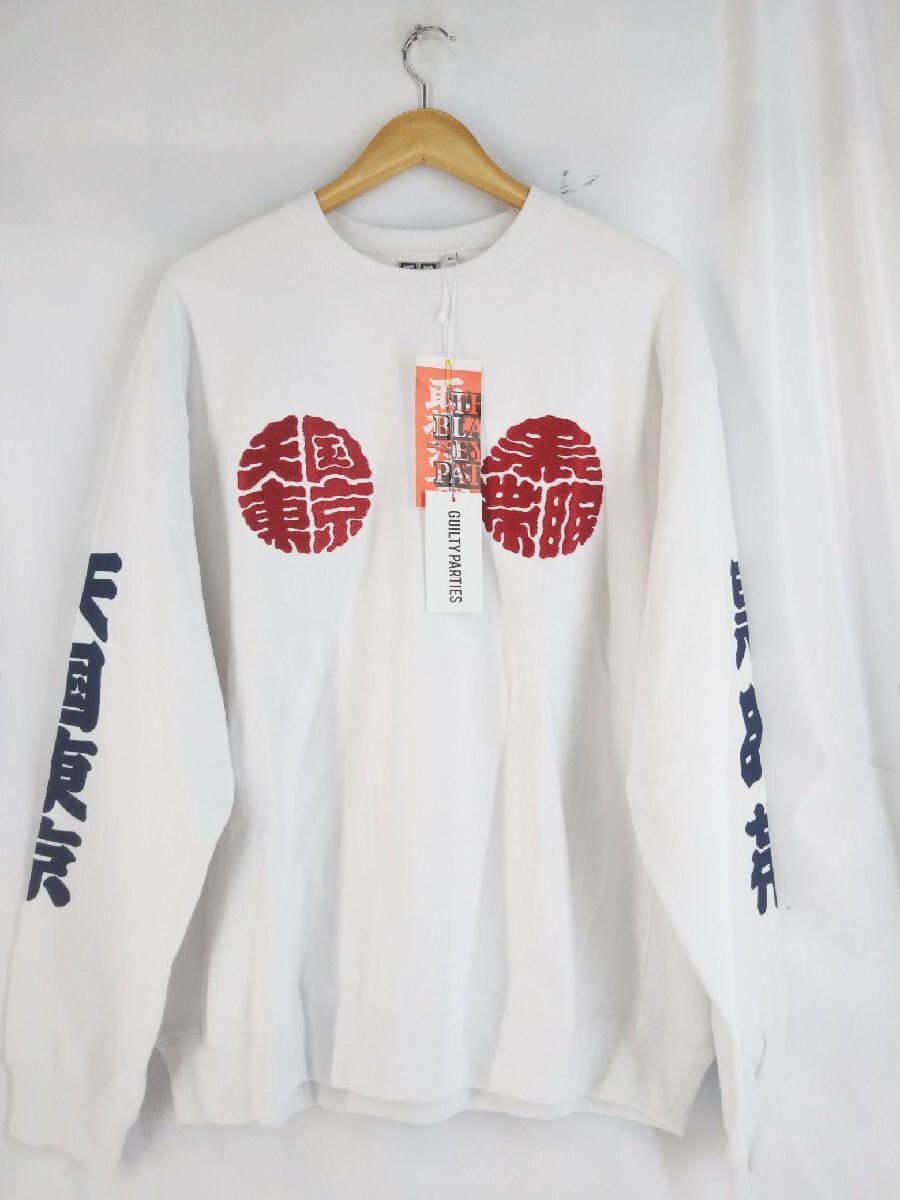 BlackEyePatch×WACKOMARIA/CREW NECK SWEAT/White XL size | eBay 