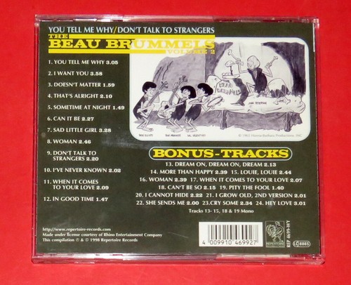 Beau Brummels - Vol. 2 (You tell me why / Don't talk to strangers) - CD / Oldies - Bild 2 von 2