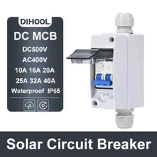Solar Disconnect Switch Isolator Circuit Breaker with PV Combiner Box Switch