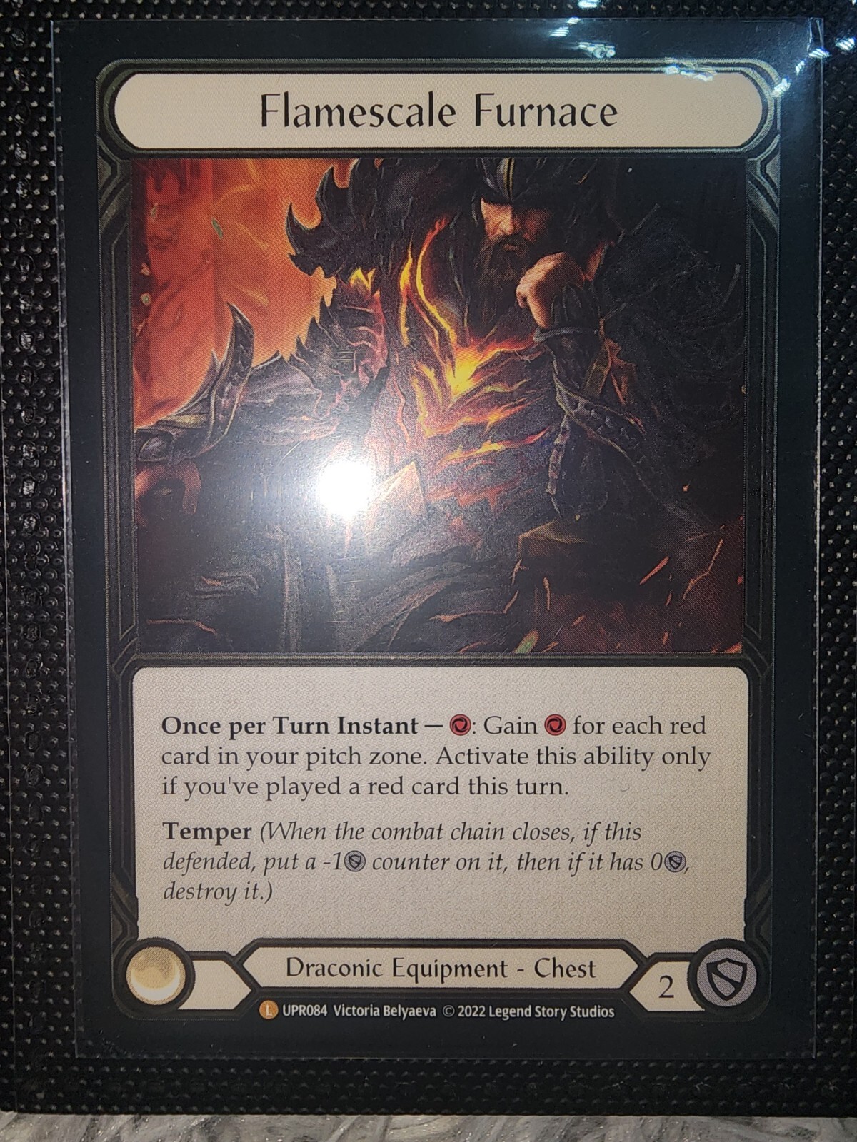 Flamescale Furnace Rainbow Foil　UPR084 FAB RAINBOW FOIL Flamescale Furnace - Uprising Card # 084 | eBay