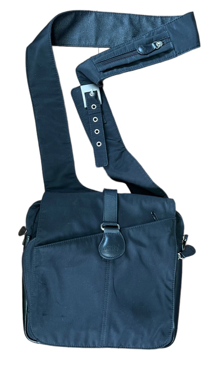 AMARIBAG healthy back bag sling Nack Man Purse Black eBay