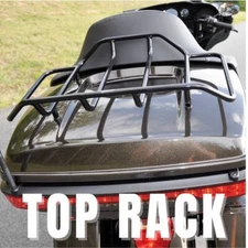 Tour Pack Pak Luggage Top Rack For Harley Touring Road King Street Electra Glide