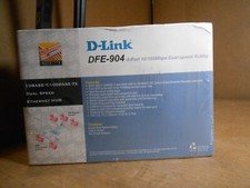 D-LINK DFE-904 4-PORT 10/100Mbps DUAL-SPEED HUBBY