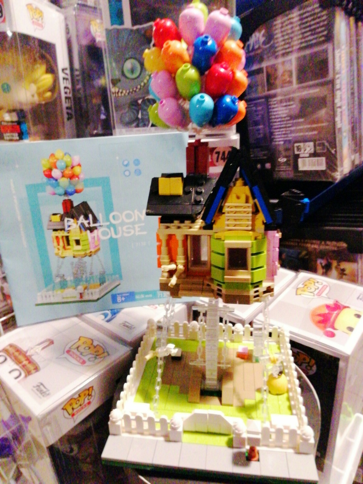 Kit Casa Volante Palloncini Tensegrità - Set Costruzioni Modulari 635 Pezzi